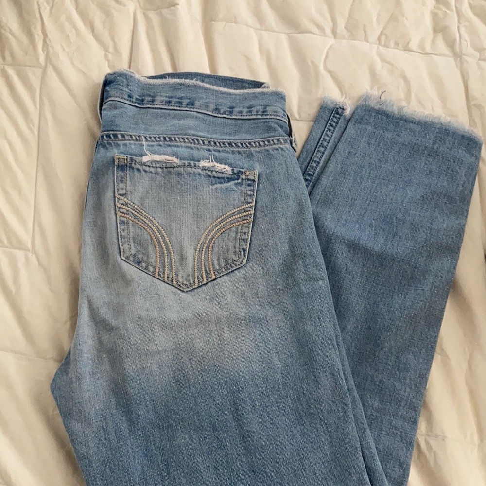 Hollister boyfriend jeans